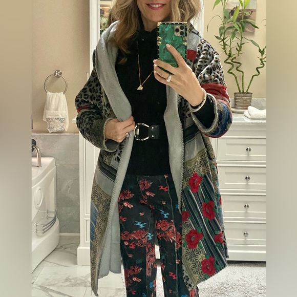 Johnny Was Biya Sherpa Hoodie Jacket Super Cozy 🧥🤗 - Picture 4 of 14